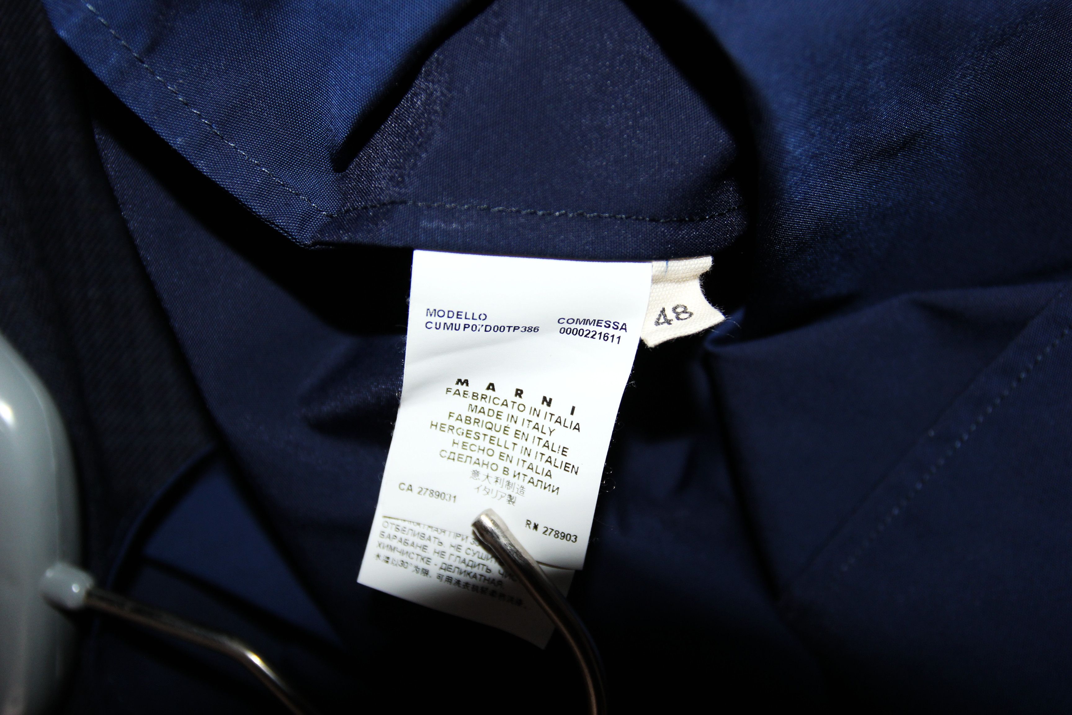 Marni SS14 MARNI ZIPPED BLOUSON JACKET 48 Size US M / EU 48-50 / 2 - 10 Thumbnail