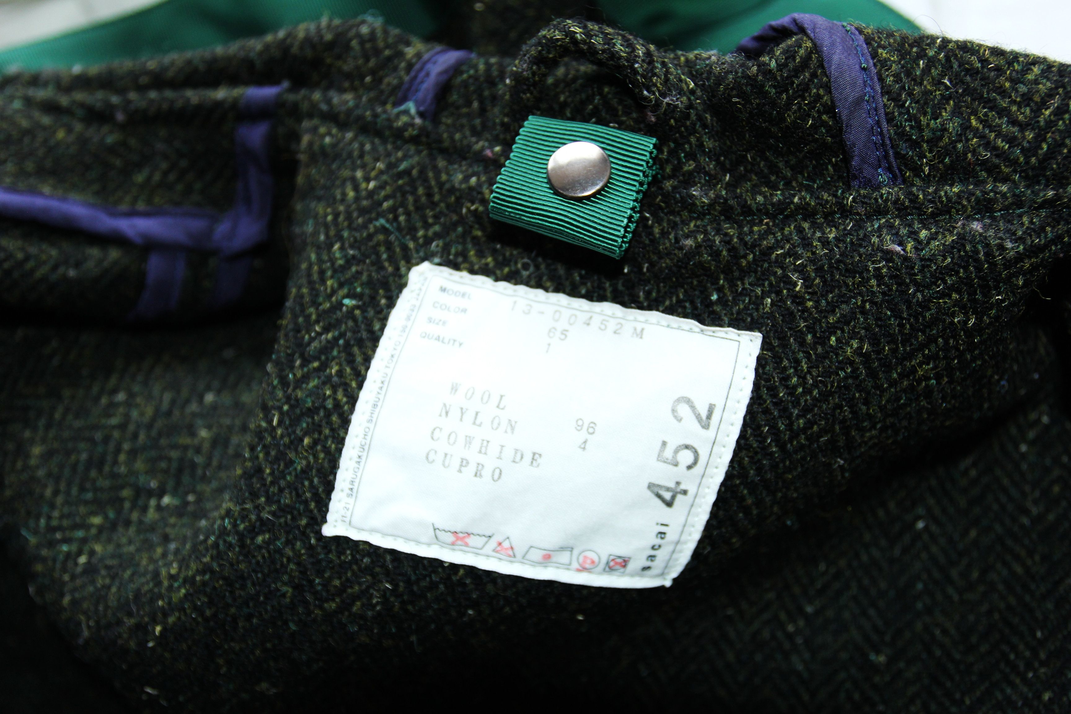 Sacai AW13 SACAI WOOL DUFFLE COAT WITH VEST 1 Size US S / EU 44-46 / 1 - 18 Thumbnail