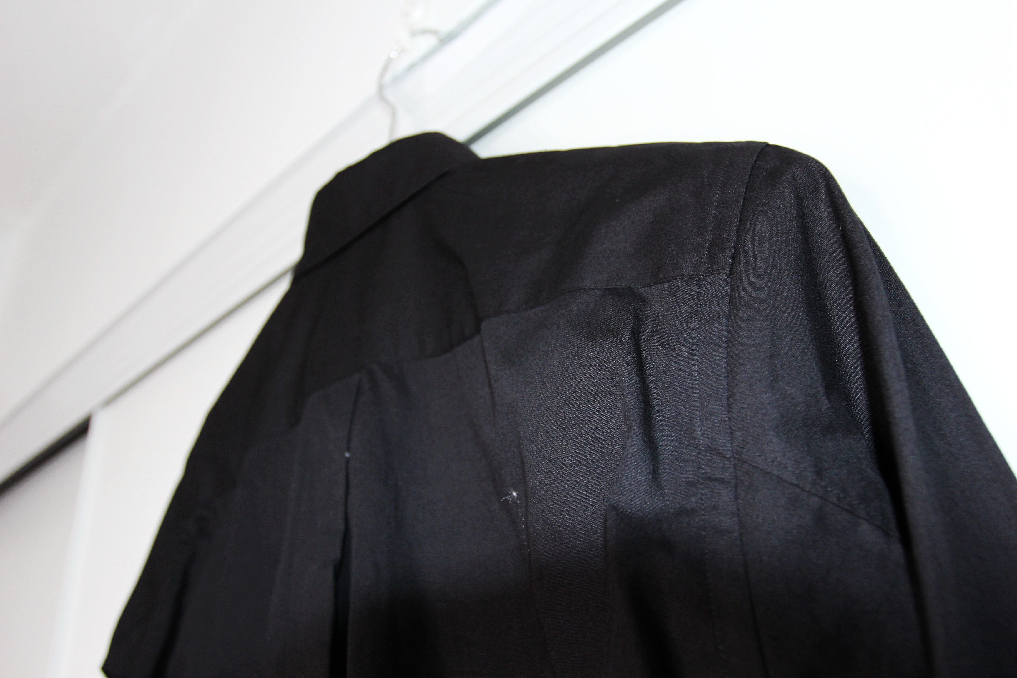 Comme des Garcons Black BNWT AW20 COMME DES GARCONS BLACK ZIP DETAIL SHIRT S Size US S / EU 44-46 / 1 - 7 Thumbnail