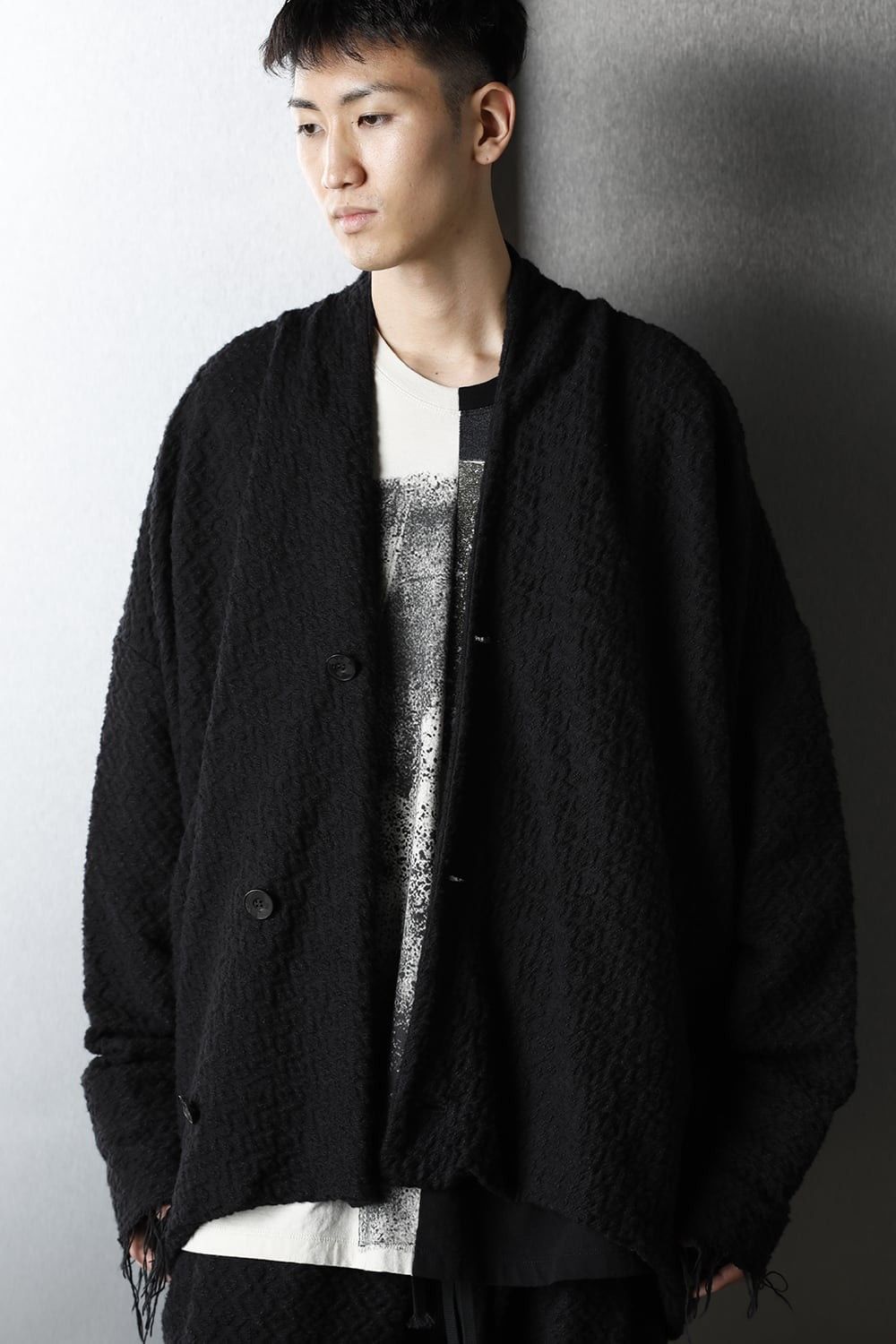 Julius BNWT SS21 JULIUS "MAMUTHONES" SLUB JACQUARD JACKET 2 Size US M / EU 48-50 / 2 - 15 Thumbnail