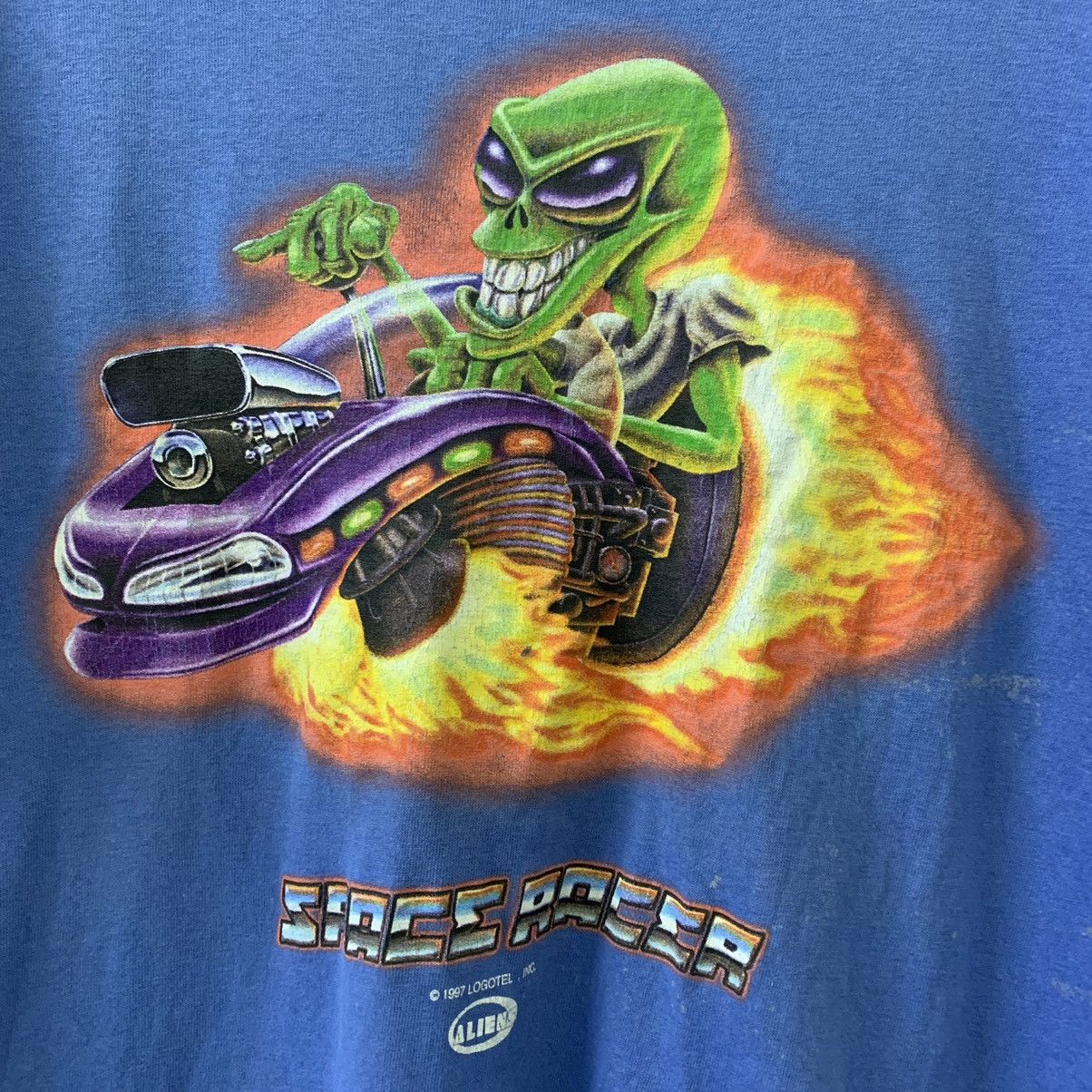 Alien Workshop VINTAGE SPACE RACER LOGOTEL DISTRESS(ALIEN) Size US M / EU 48-50 / 2 - 4 Thumbnail