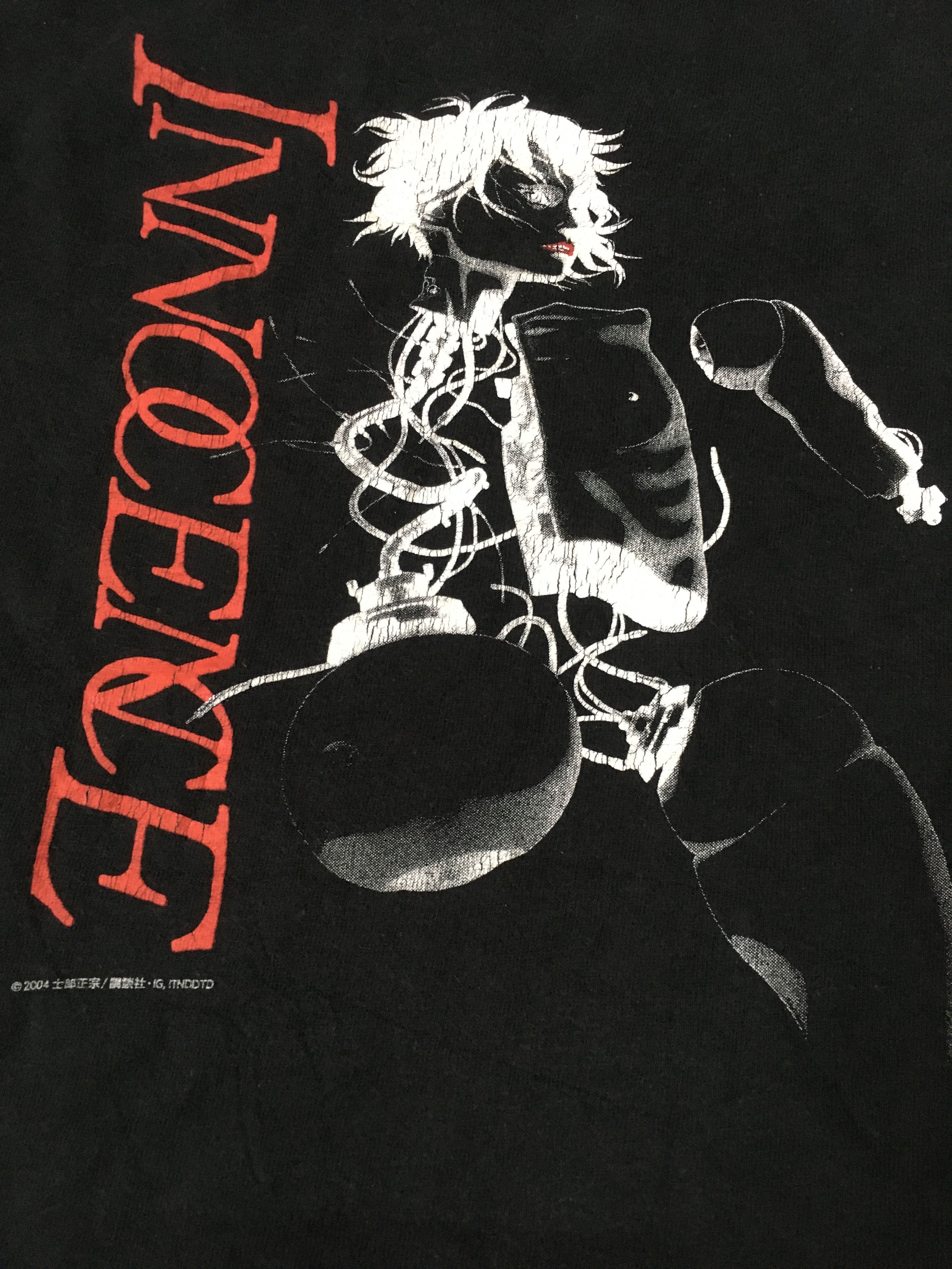 Anime × Vintage Rare! 2004 Ghost In The Shell 2 Innocence Movie Promo TShirt Size US L / EU 52-54 / 3 - 2 Thumbnail