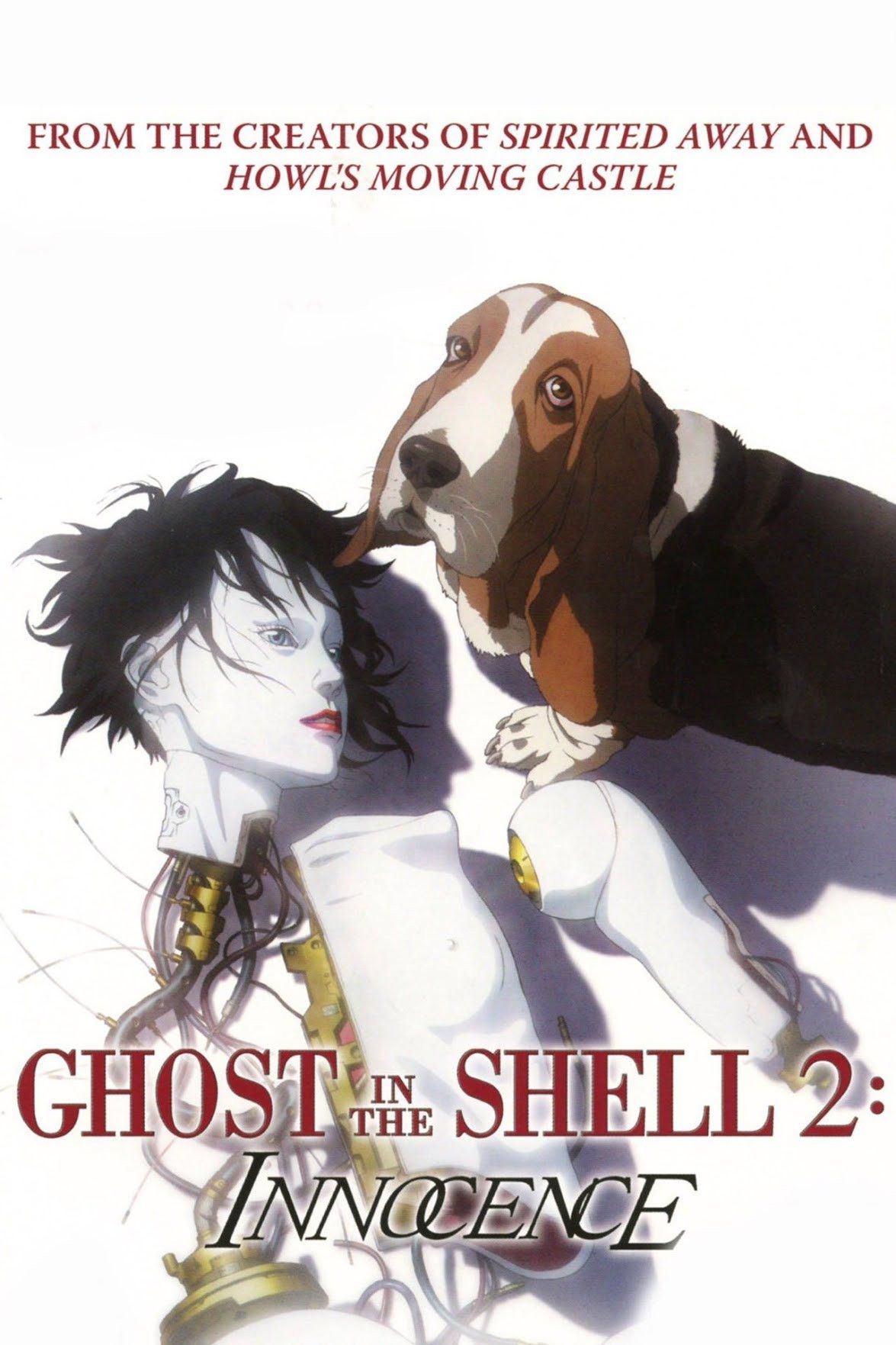 Anime × Vintage Rare! 2004 Ghost In The Shell 2 Innocence Movie Promo TShirt Size US L / EU 52-54 / 3 - 6 Thumbnail