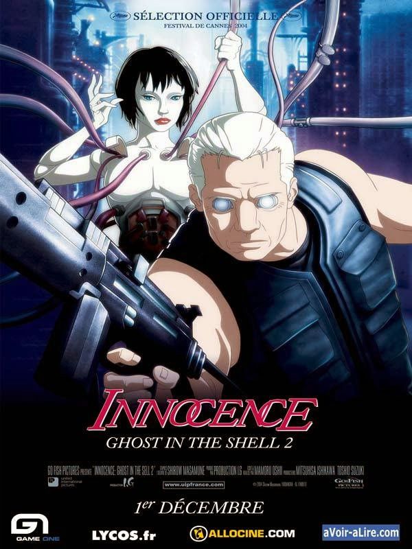 Anime × Vintage Rare! 2004 Ghost In The Shell 2 Innocence Movie Promo TShirt Size US L / EU 52-54 / 3 - 7 Thumbnail