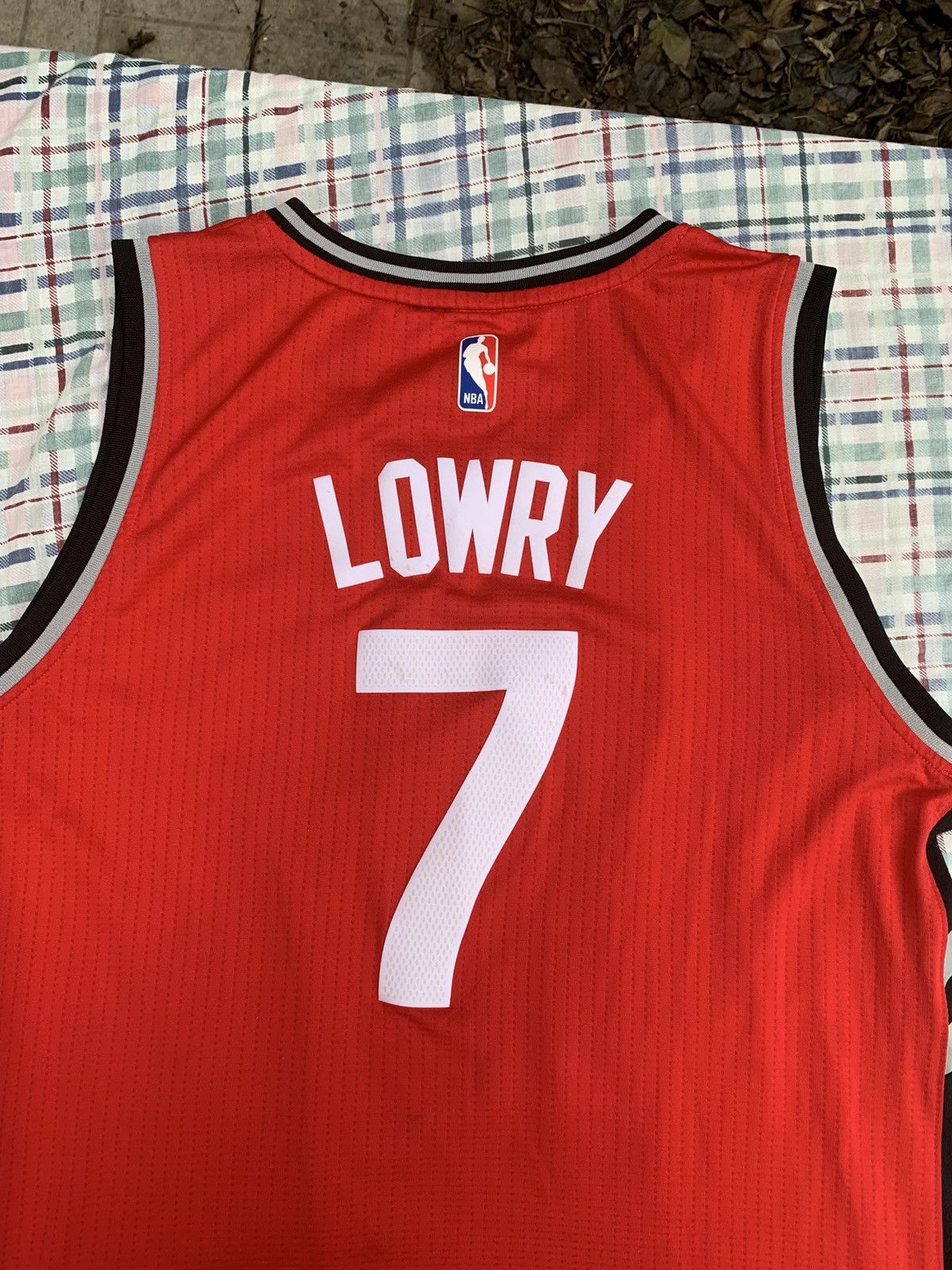 Adidas × NBA × Vintage Adidas NBA Toronto Raptors Kyle Lowry Jersey Size US L / EU 52-54 / 3 - 5 Thumbnail