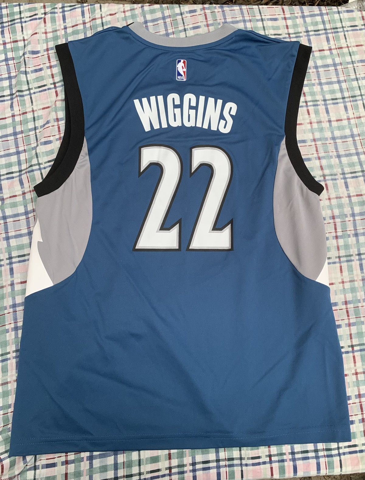 Adidas × NBA × Vintage Adidas NBA Minnesota Timberwolves Andrew Wiggins Jersey Size US M / EU 48-50 / 2 - 2 Thumbnail