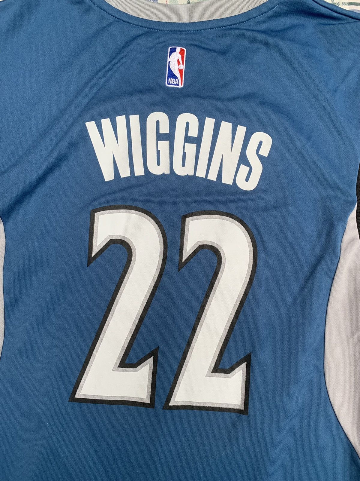 Adidas × NBA × Vintage Adidas NBA Minnesota Timberwolves Andrew Wiggins Jersey Size US M / EU 48-50 / 2 - 3 Thumbnail