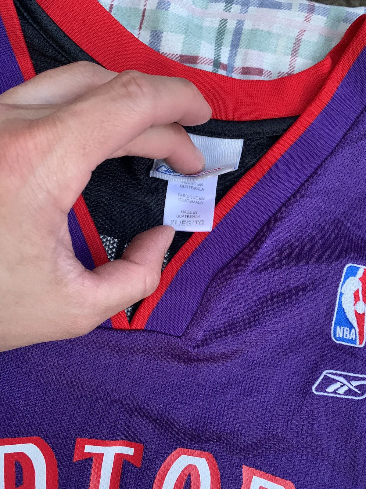 NBA × Reebok × Vintage Reebok Toronto Raptors Charlie Villanueva Size US XL / EU 56 / 4 - 4 Thumbnail