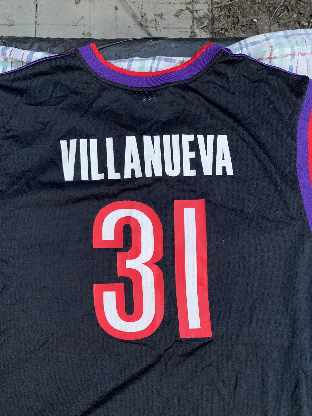 NBA × Reebok × Vintage Reebok Toronto Raptors Charlie Villanueva Size US XL / EU 56 / 4 - 6 Thumbnail