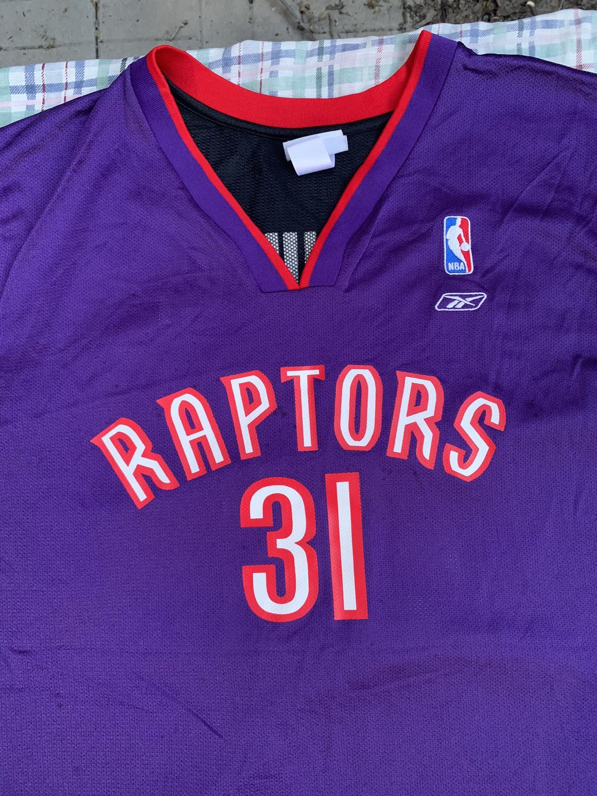 NBA × Reebok × Vintage Reebok Toronto Raptors Charlie Villanueva Size US XL / EU 56 / 4 - 3 Thumbnail