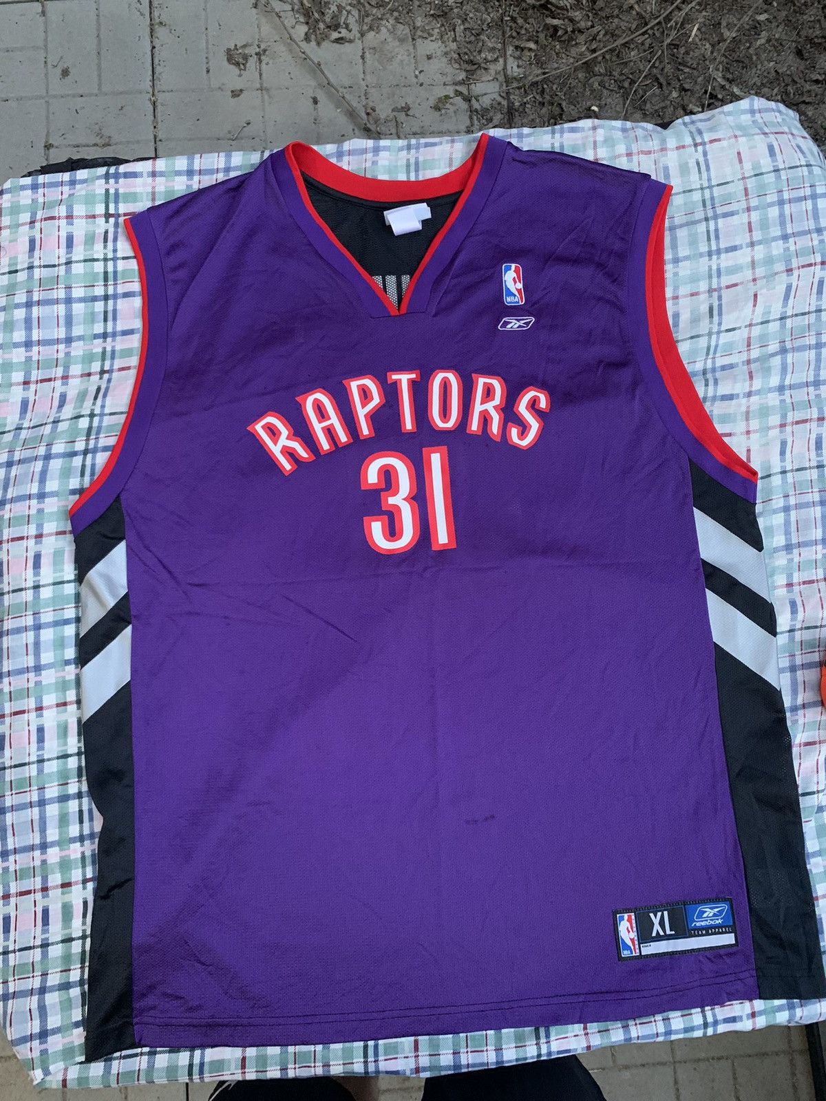 NBA × Reebok × Vintage Reebok Toronto Raptors Charlie Villanueva Size US XL / EU 56 / 4 - 1 Thumbnail