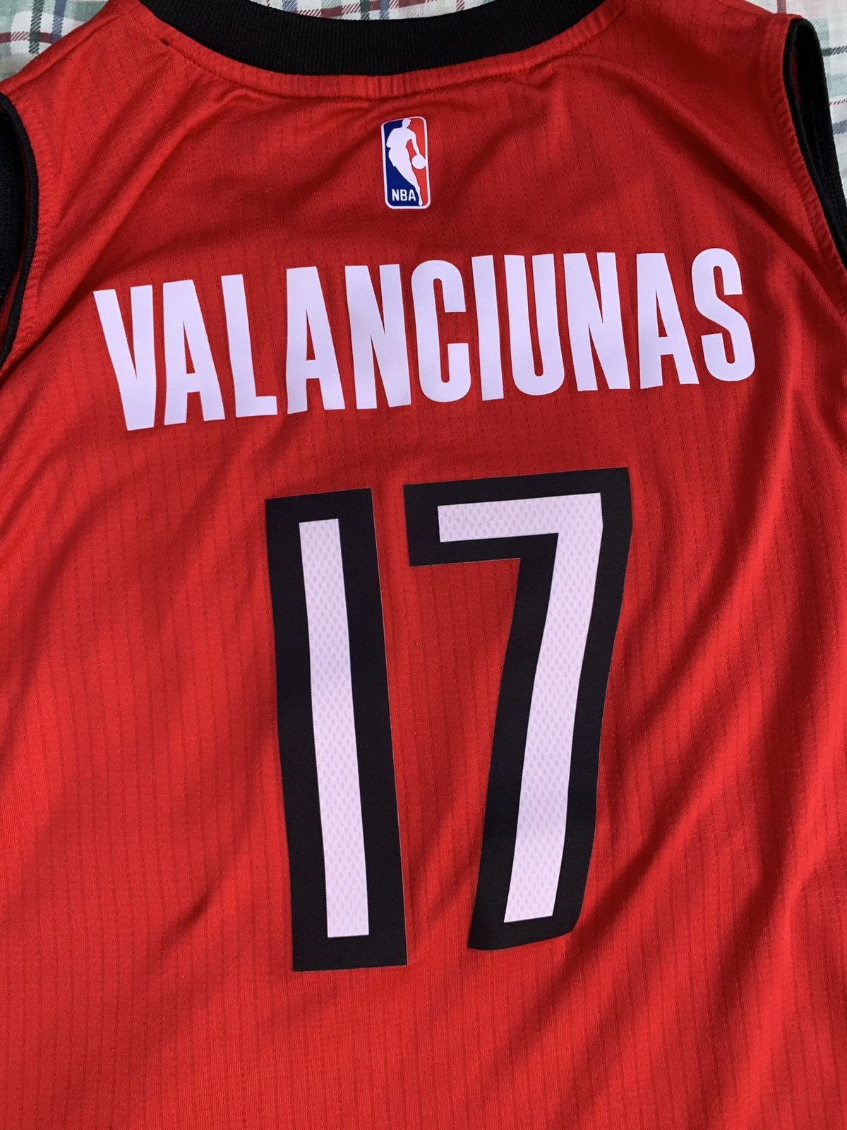 Adidas × NBA Adidas Toronto Raptors Jonas Valanciunas NBA Jersey Size US XL / EU 56 / 4 - 6 Thumbnail