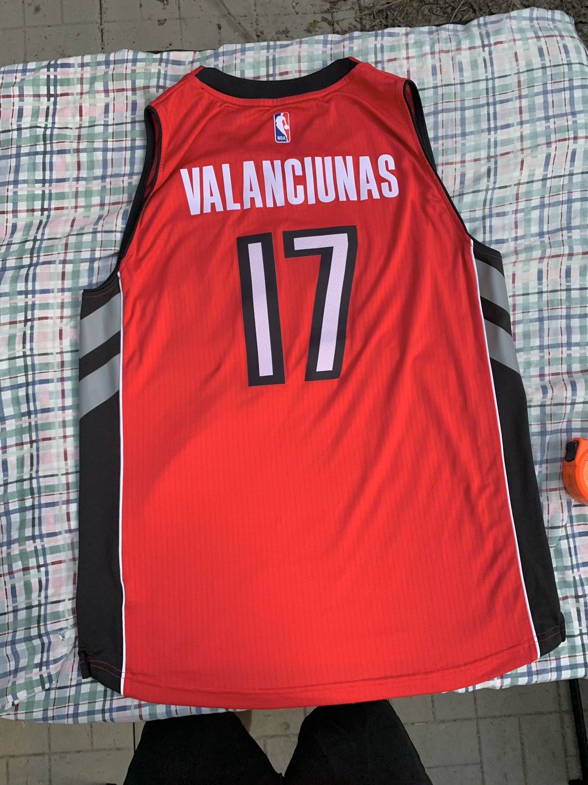 Adidas × NBA Adidas Toronto Raptors Jonas Valanciunas NBA Jersey Size US XL / EU 56 / 4 - 5 Thumbnail