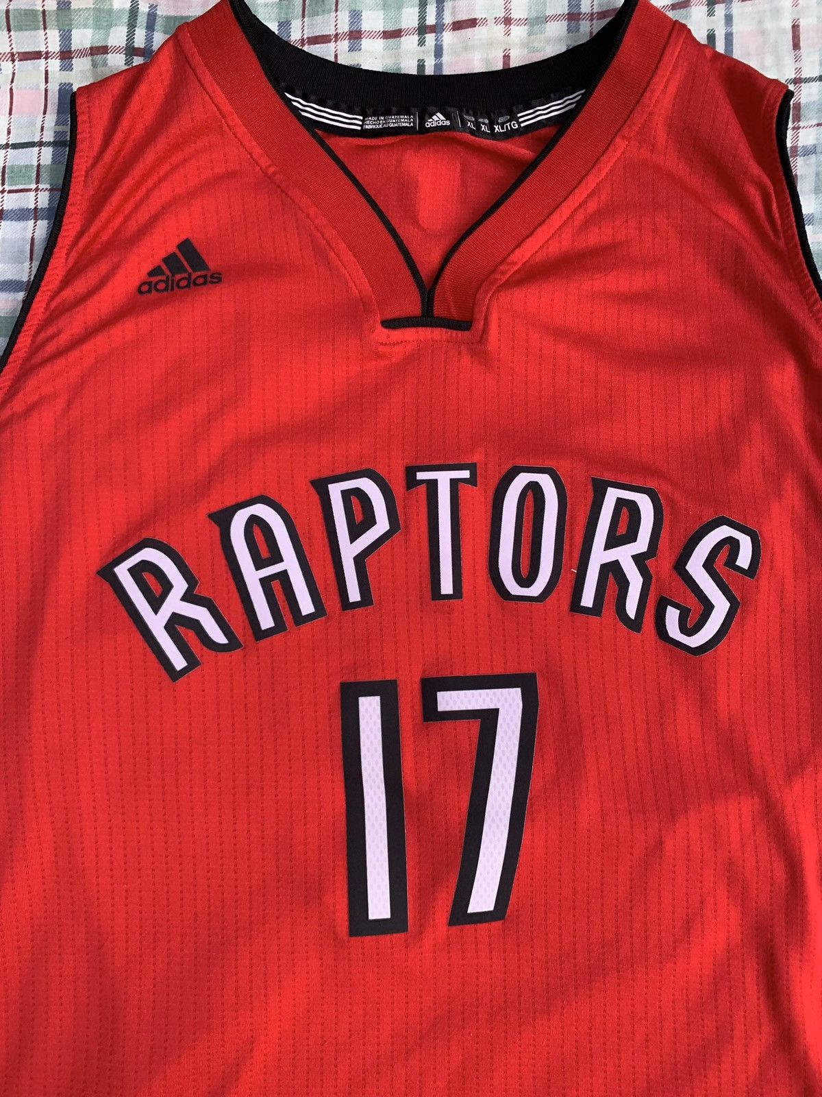 Adidas × NBA Adidas Toronto Raptors Jonas Valanciunas NBA Jersey Size US XL / EU 56 / 4 - 2 Thumbnail