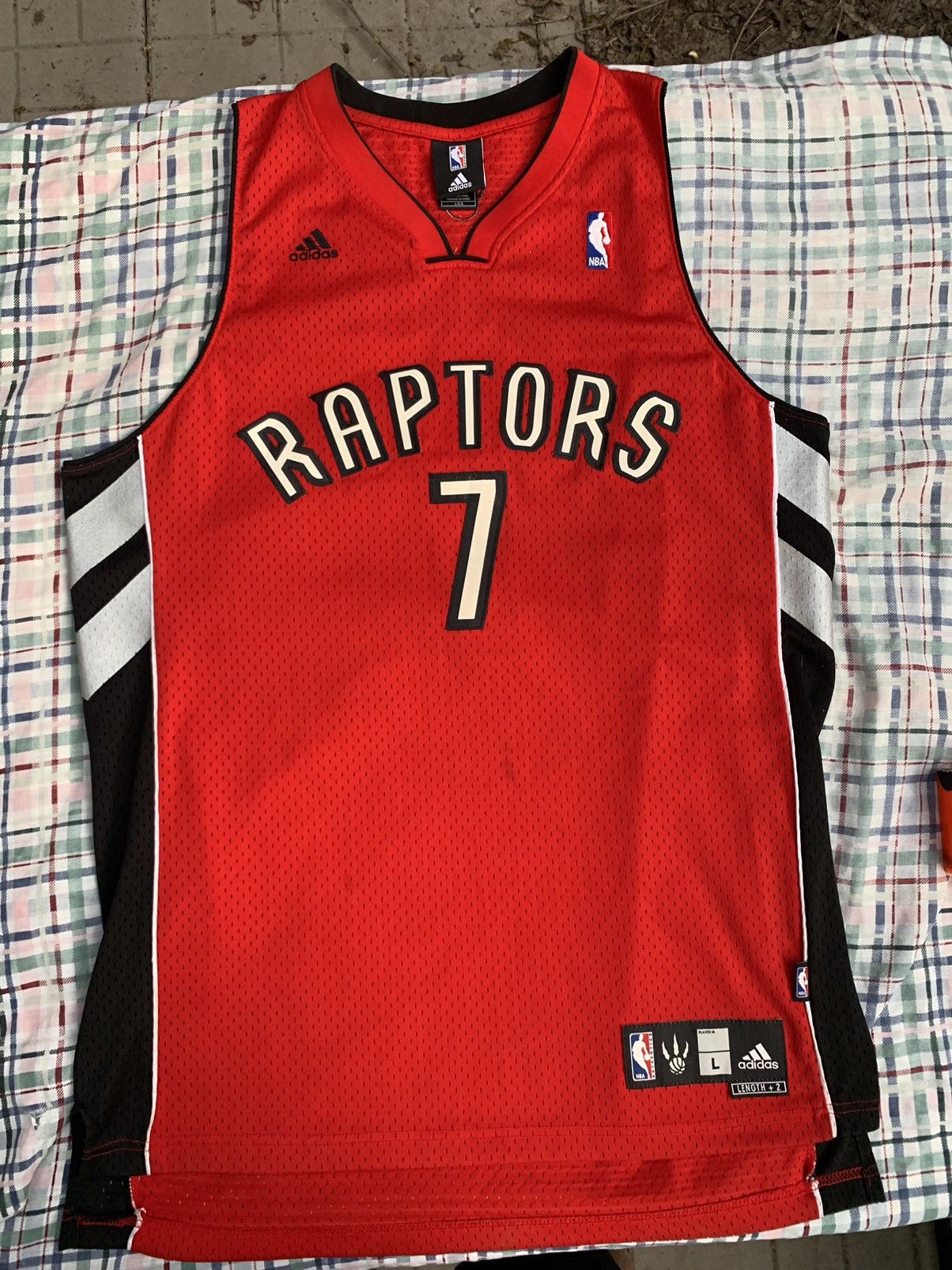 Adidas × NBA Adidas Toronto Raptors Andrea Bargnani NBA Jersey Size US L / EU 52-54 / 3 - 1 Thumbnail