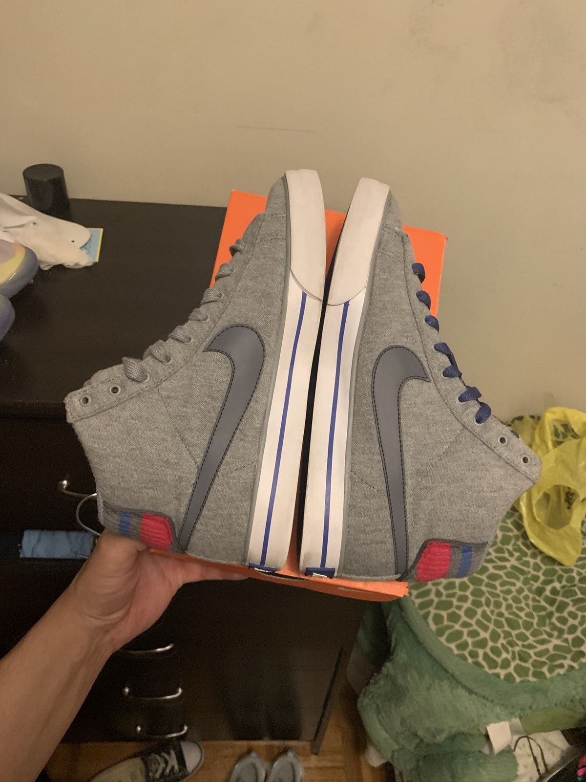 Nike Sweet Classic High Wolf Grey Size US 8 / EU 41 - 5 Thumbnail