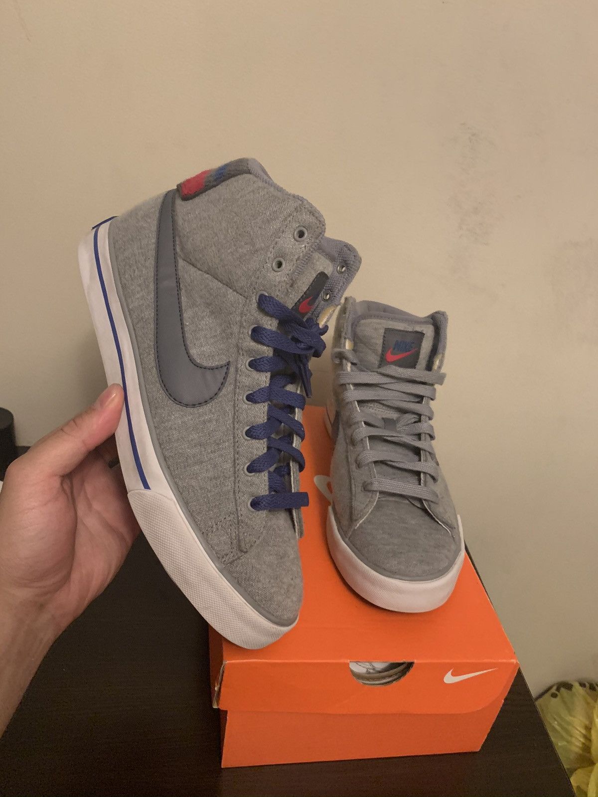 Nike Sweet Classic High Wolf Grey Size US 8 / EU 41 - 7 Thumbnail
