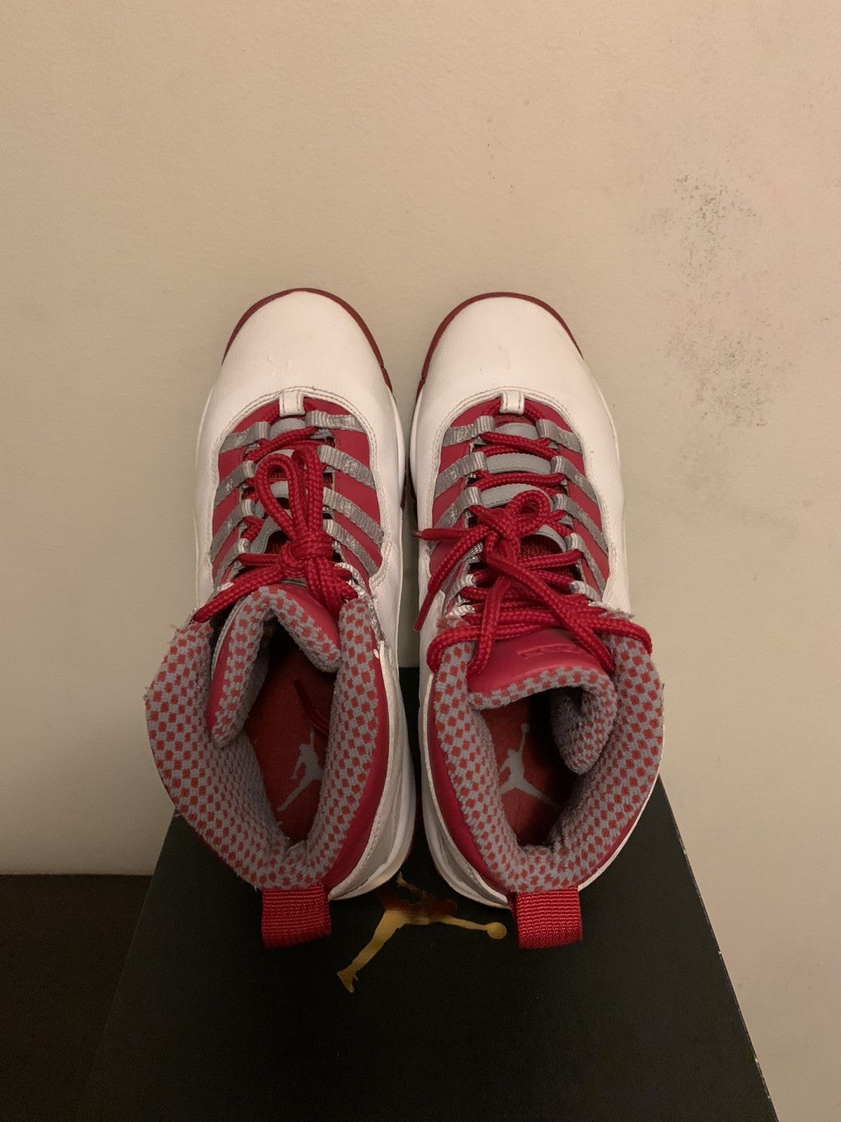 Jordan Brand × Nike Jordan 10 Red Steel 2005 Size US 6 / EU 39 - 4 Thumbnail
