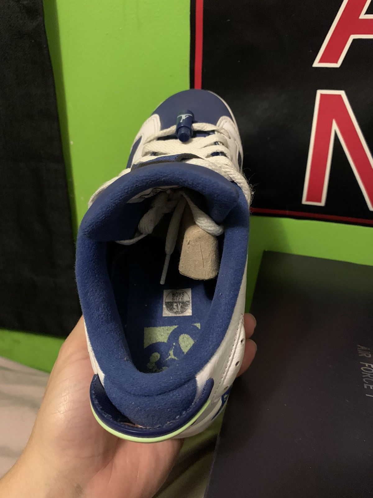 Jordan Brand × Nike Air Jordan 6 Low BG Ghost Green Size US 5 / EU 37 - 5 Thumbnail