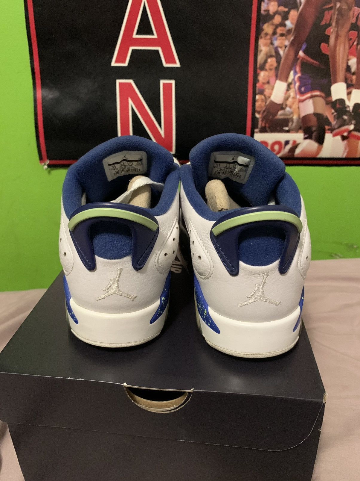 Jordan Brand × Nike Air Jordan 6 Low BG Ghost Green Size US 5 / EU 37 - 3 Thumbnail
