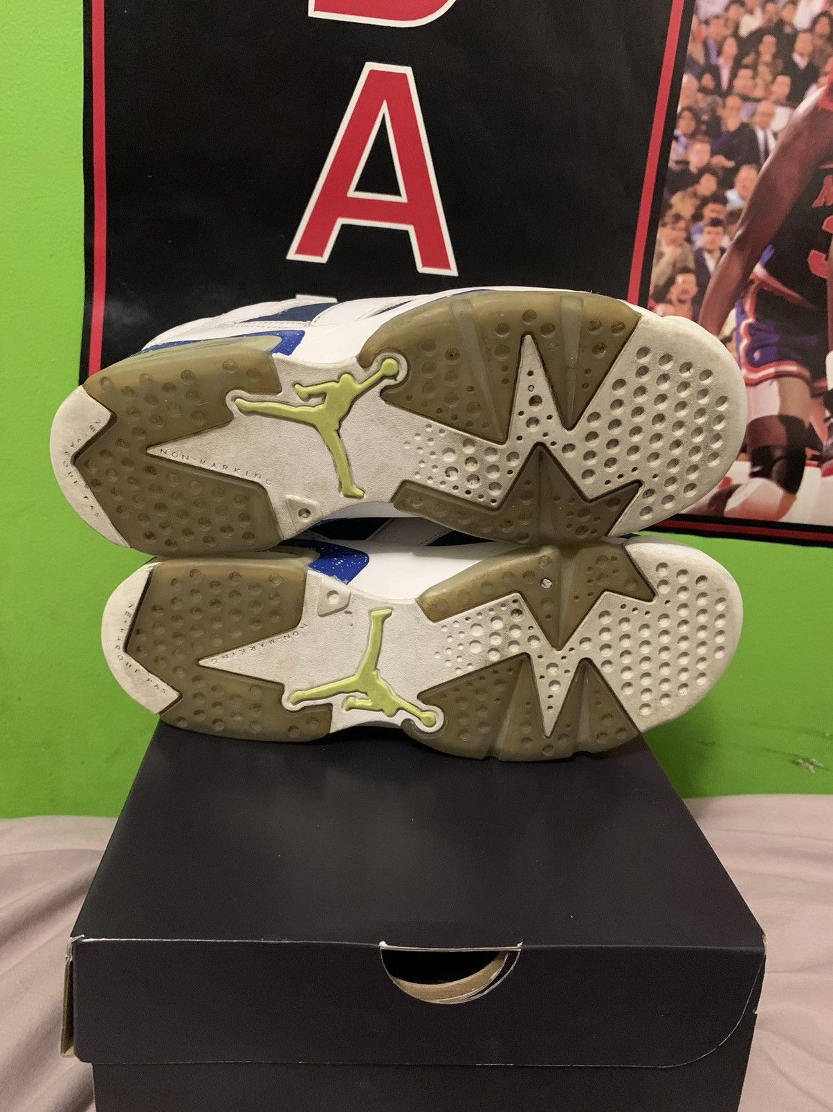Jordan Brand × Nike Air Jordan 6 Low BG Ghost Green Size US 5 / EU 37 - 6 Thumbnail