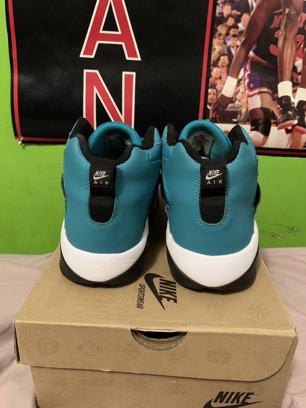 Nike Air Mission Teal/Black-White Size US 5.5 / EU 38 - 3 Thumbnail