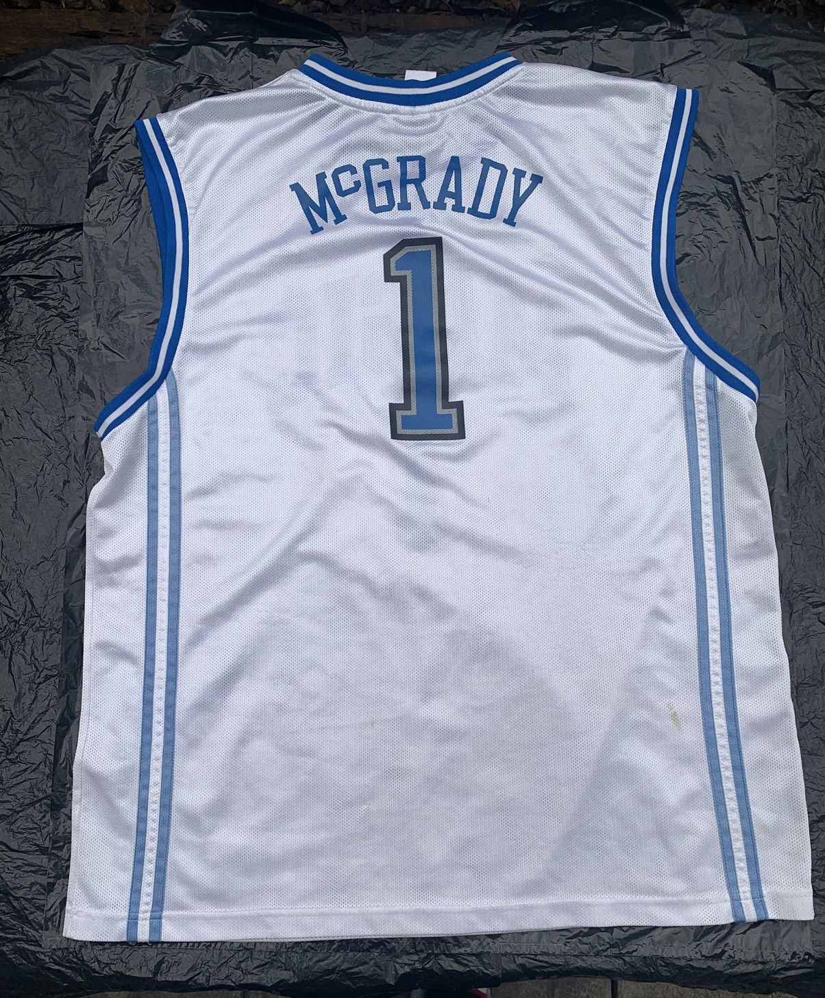 NBA × Nike × Vintage Reebok NBA Orlando Magic Tracy Mcgrady Jersey Size US XL / EU 56 / 4 - 2 Thumbnail