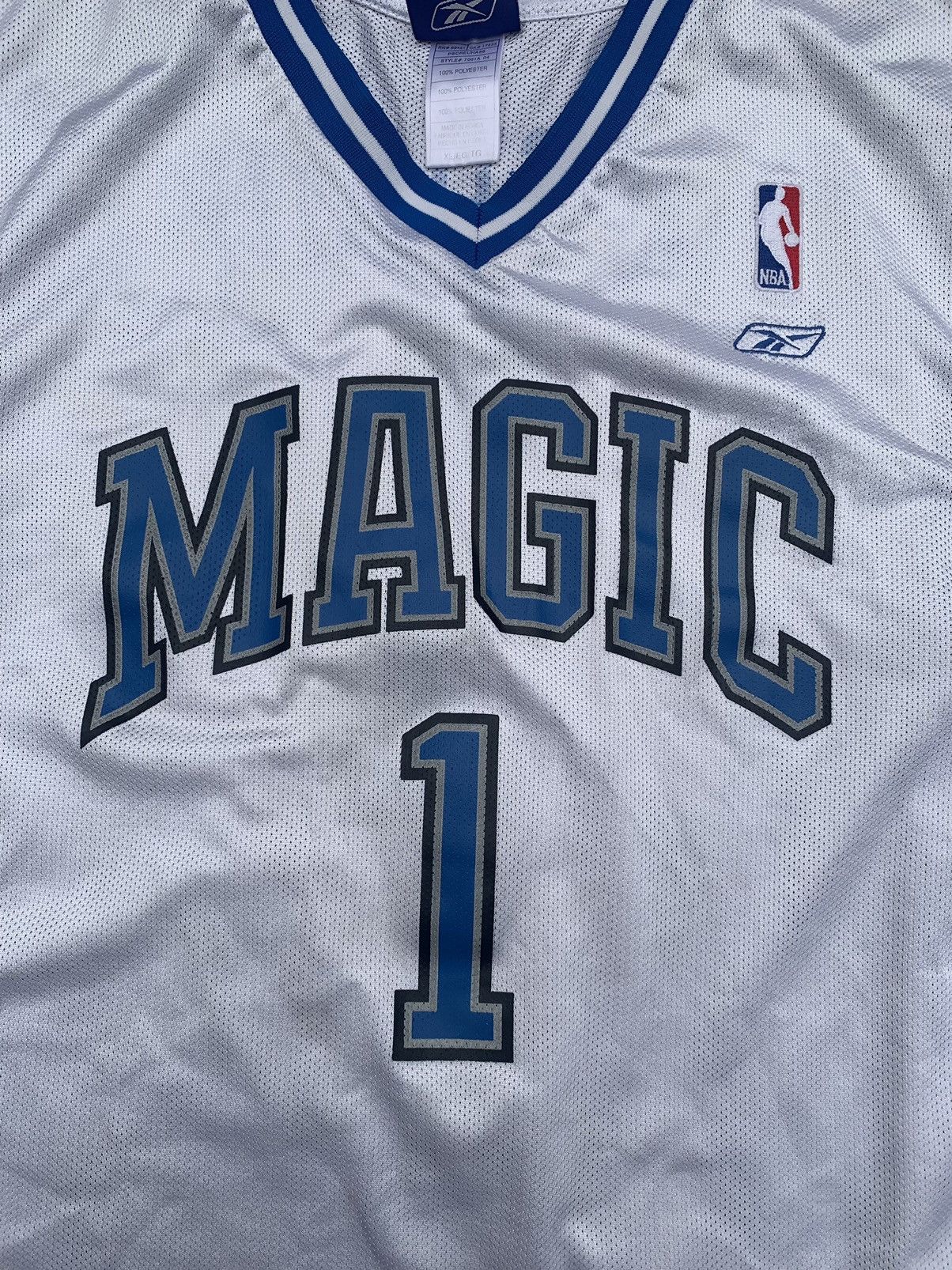 NBA × Nike × Vintage Reebok NBA Orlando Magic Tracy Mcgrady Jersey Size US XL / EU 56 / 4 - 5 Thumbnail