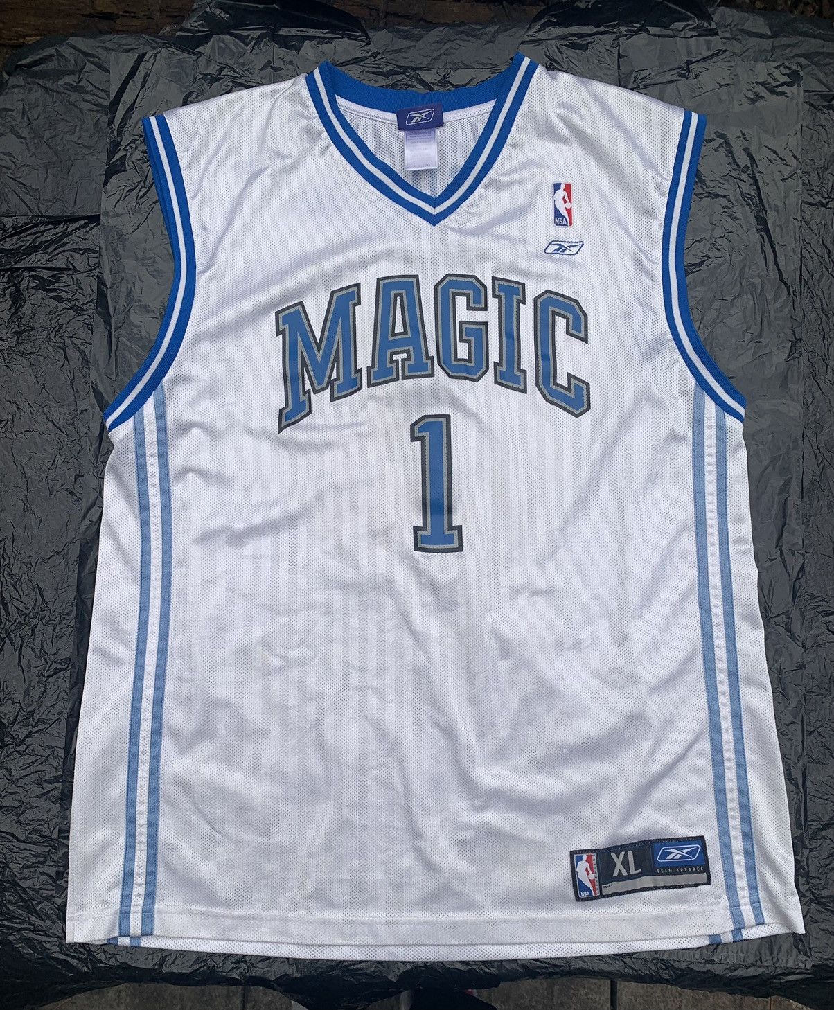 NBA × Nike × Vintage Reebok NBA Orlando Magic Tracy Mcgrady Jersey Size US XL / EU 56 / 4 - 1 Thumbnail