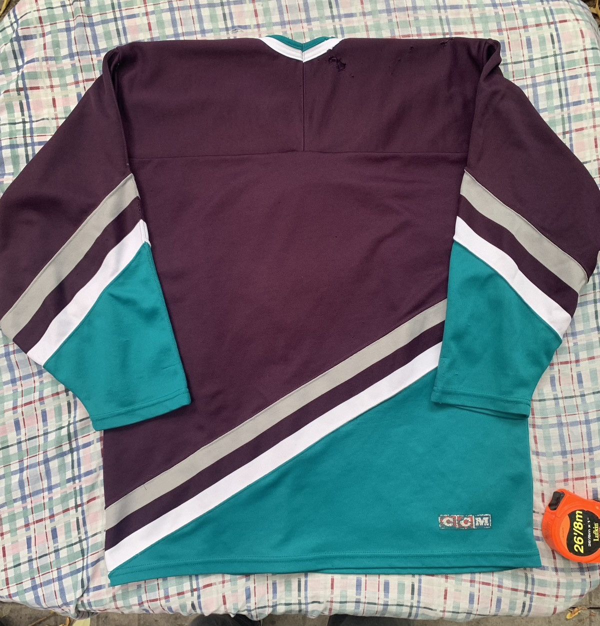 Ccm × NHL × Vintage Vintage Mighty Ducks of Anaheim NHL Jersey Size US L / EU 52-54 / 3 - 5 Thumbnail
