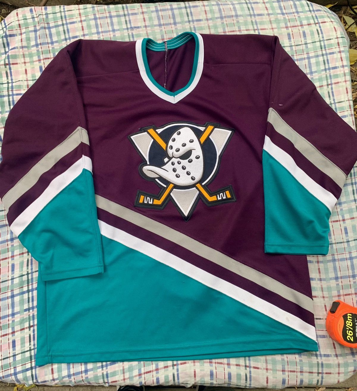 Ccm × NHL × Vintage Vintage Mighty Ducks of Anaheim NHL Jersey Size US L / EU 52-54 / 3 - 1 Thumbnail