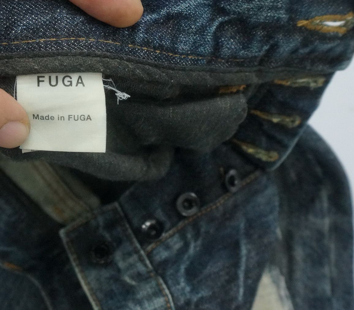 Japanese Brand Flare Vintage Distressed Boro Skinny Lowrise Jeans Size US 30 / EU 46 - 21 Thumbnail