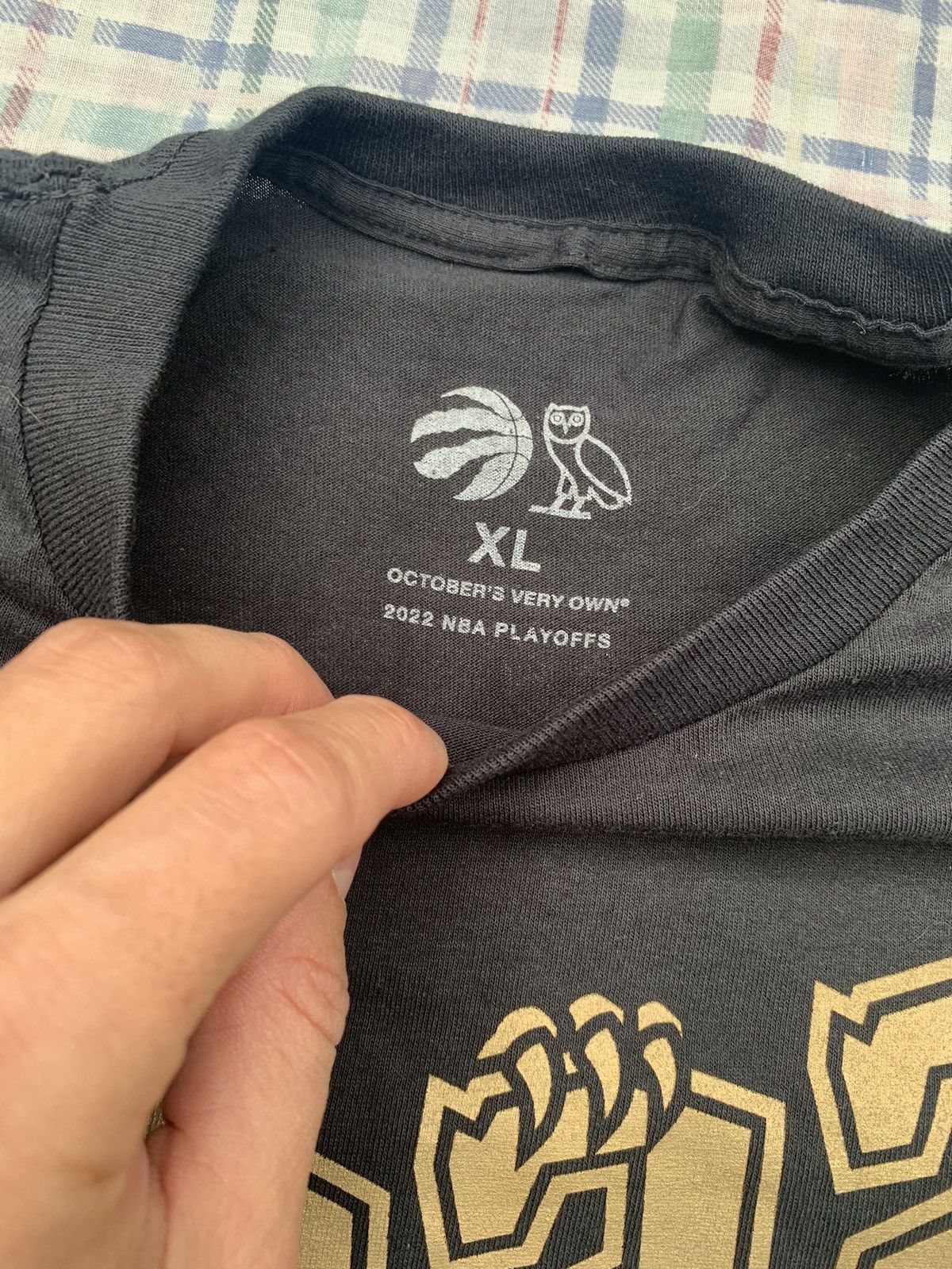 NBA × October's Very Own OVO x Raptors 2022 NBA Playoffs Long Sleeve Size US XL / EU 56 / 4 - 3 Thumbnail