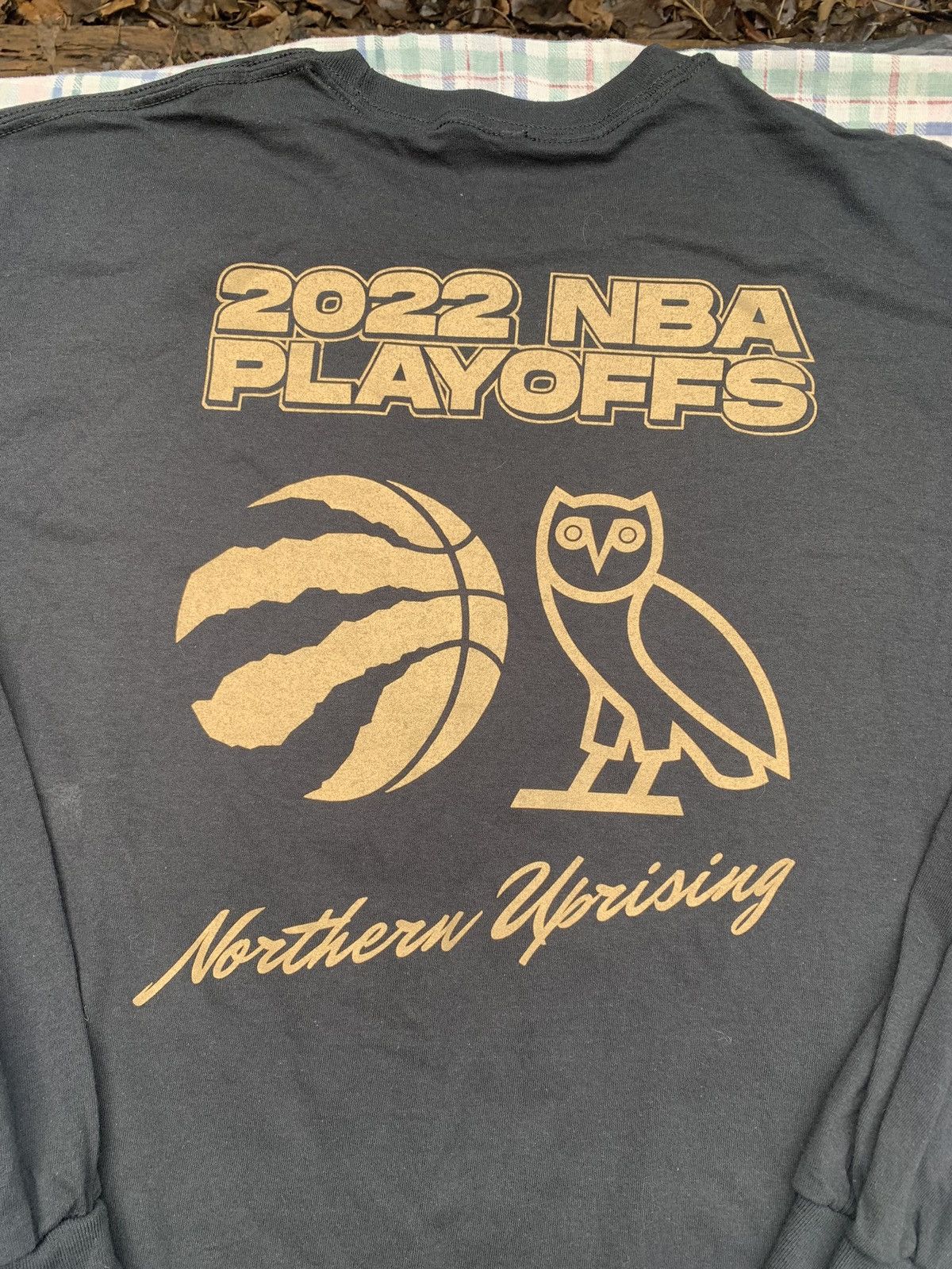 NBA × October's Very Own OVO x Raptors 2022 NBA Playoffs Long Sleeve Size US XL / EU 56 / 4 - 5 Thumbnail