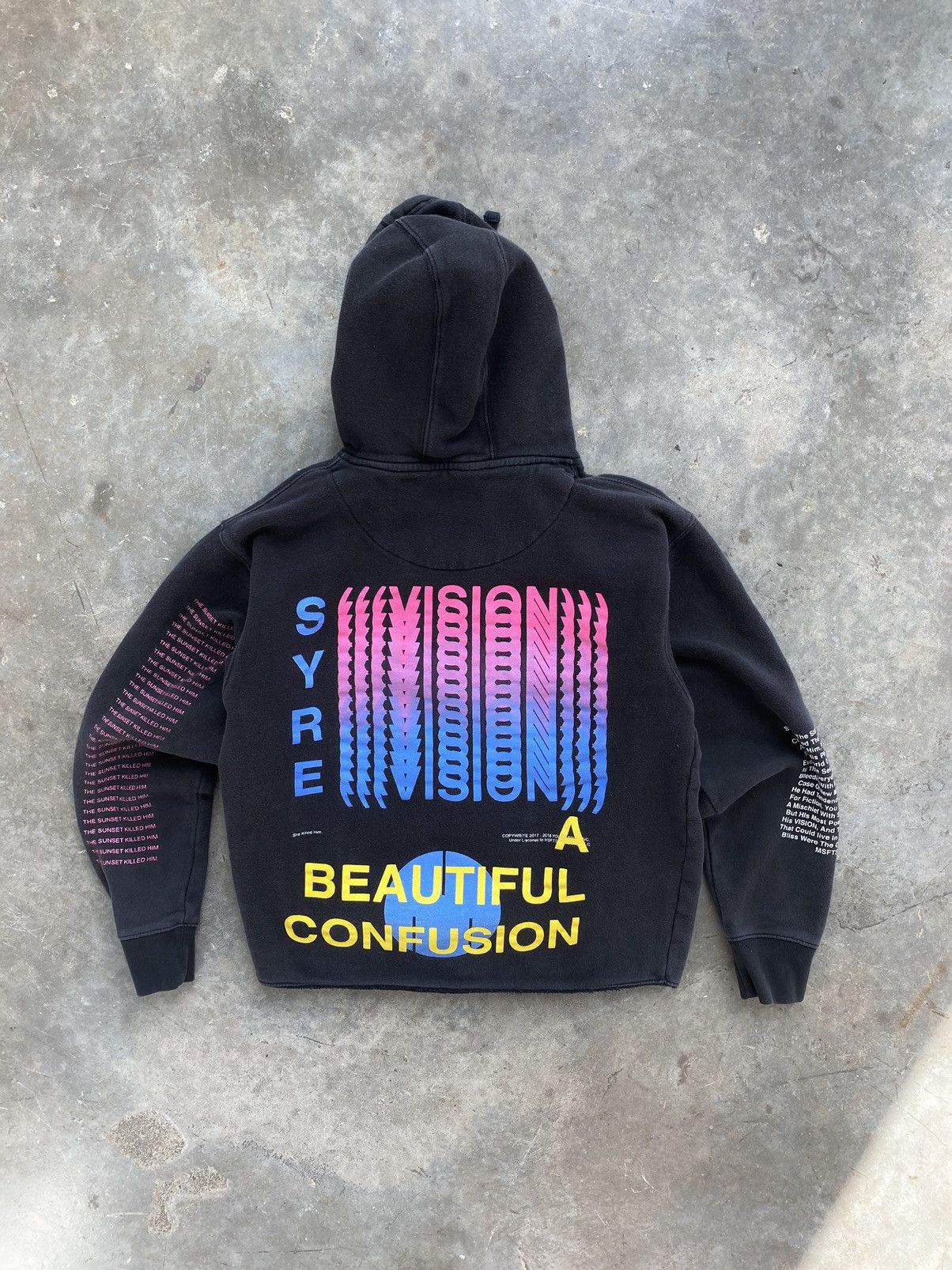 Msftsrep “ Syre “ Black Logo Album Hoodie Medium 🧊❄️🥣 Tyler