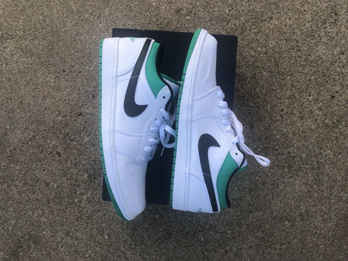 Air Jordan 1 low lucky green