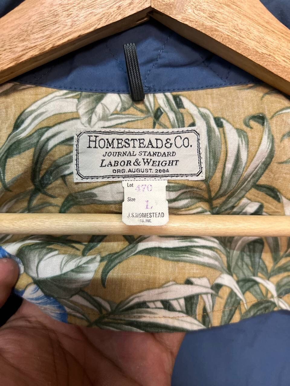 J.S. Homestead VINTAGE JOURNAL STANDARD 2004 UNIVERSITY JACKET Size US L / EU 52-54 / 3 - 6 Thumbnail