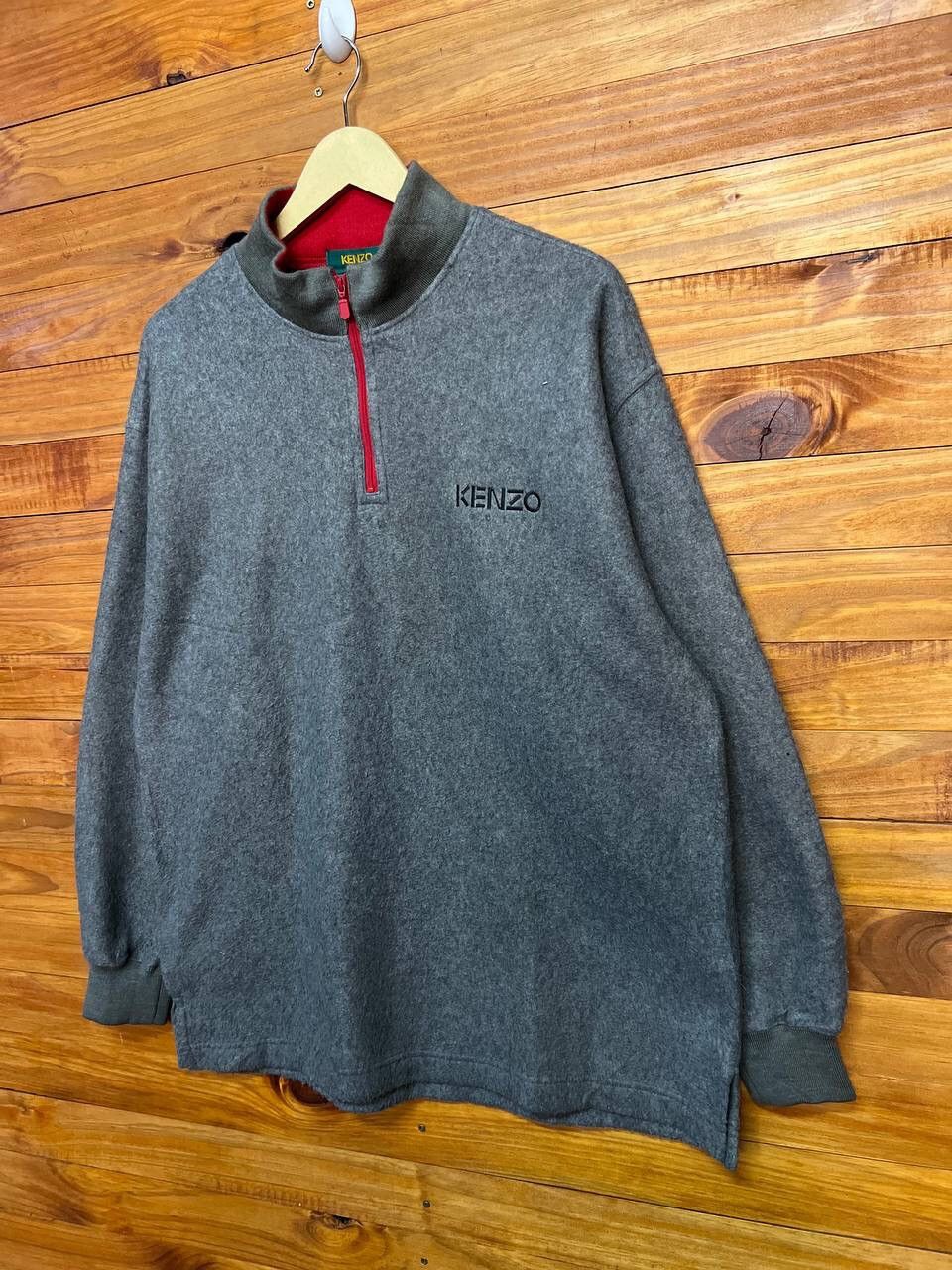 Kenzo AUTHENTIC KENZO GOLF WOOL SWEATSHIRT Size US L / EU 52-54 / 3 - 4 Thumbnail