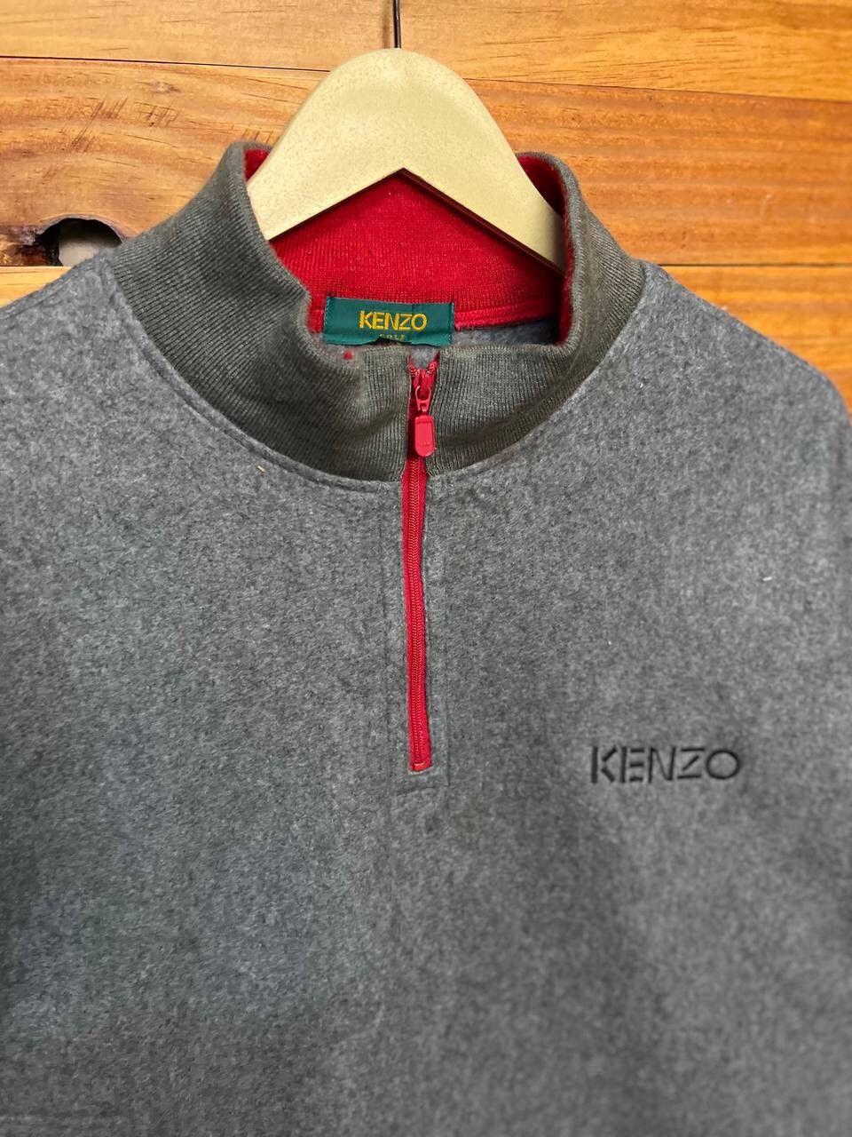 Kenzo AUTHENTIC KENZO GOLF WOOL SWEATSHIRT Size US L / EU 52-54 / 3 - 6 Thumbnail