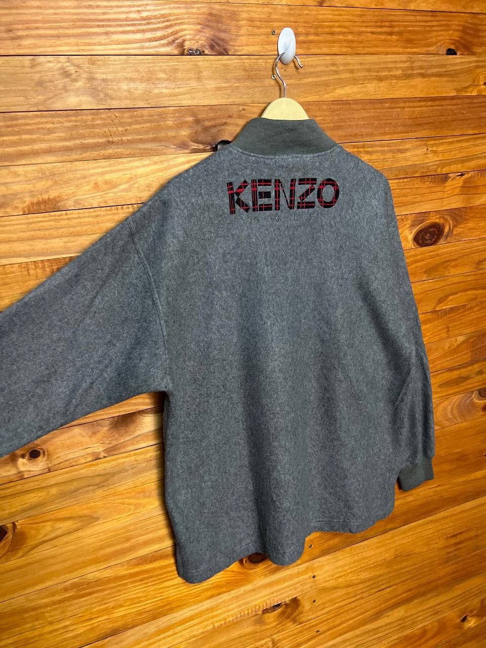 Kenzo AUTHENTIC KENZO GOLF WOOL SWEATSHIRT Size US L / EU 52-54 / 3 - 9 Thumbnail