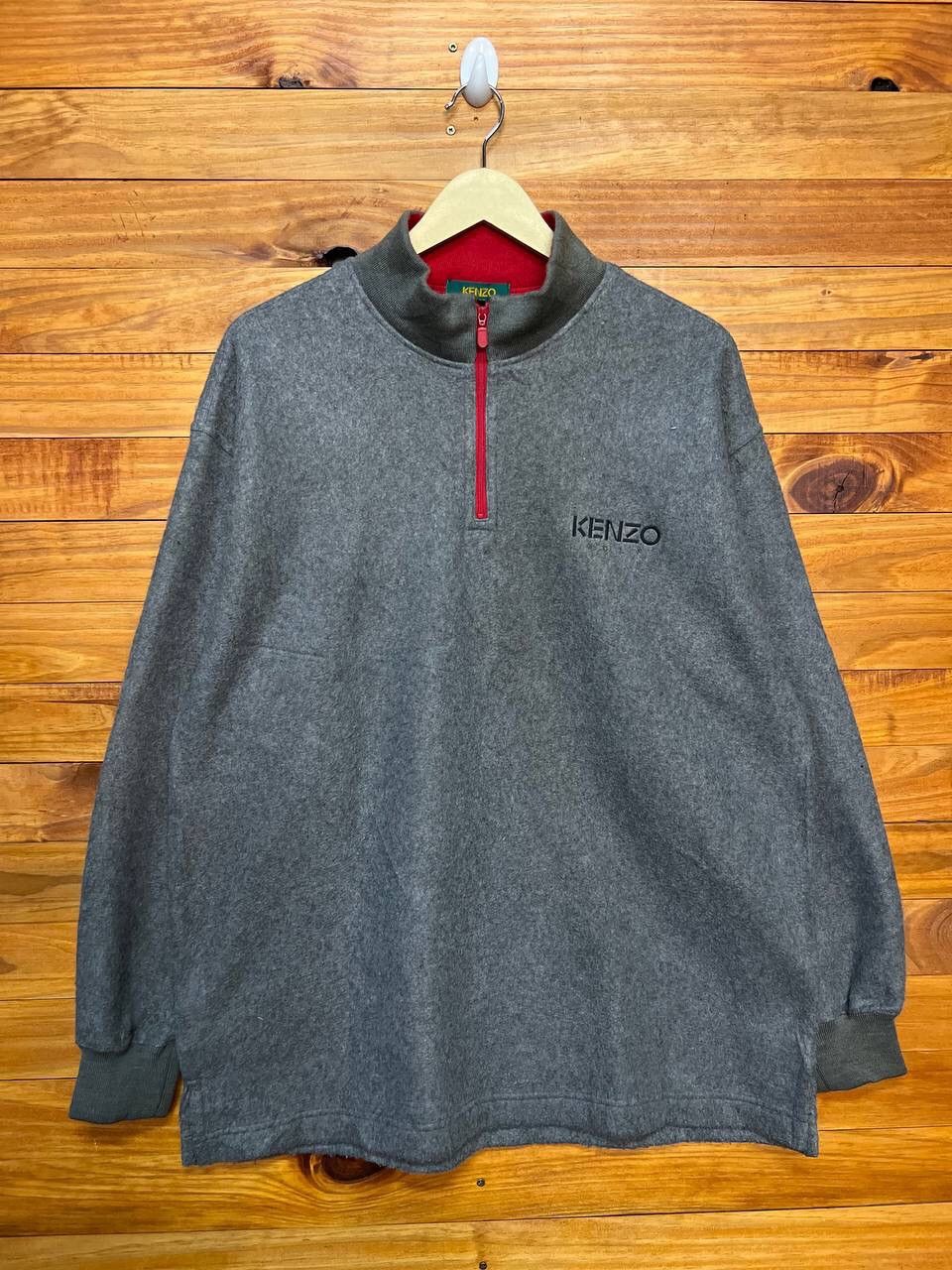 Kenzo AUTHENTIC KENZO GOLF WOOL SWEATSHIRT Size US L / EU 52-54 / 3 - 2 Thumbnail