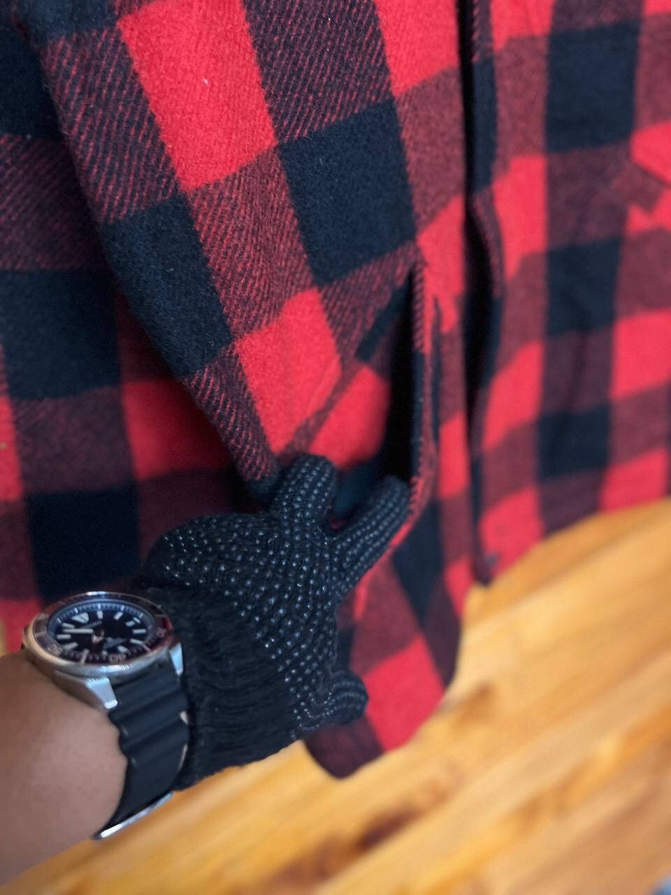 Vintage VINTAGE SPORT SHACK WOOL PLAID JACKET Size US L / EU 52-54 / 3 - 4 Thumbnail
