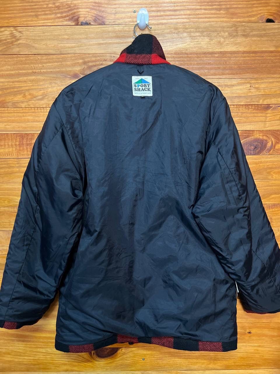 Vintage VINTAGE SPORT SHACK WOOL PLAID JACKET Size US L / EU 52-54 / 3 - 11 Thumbnail