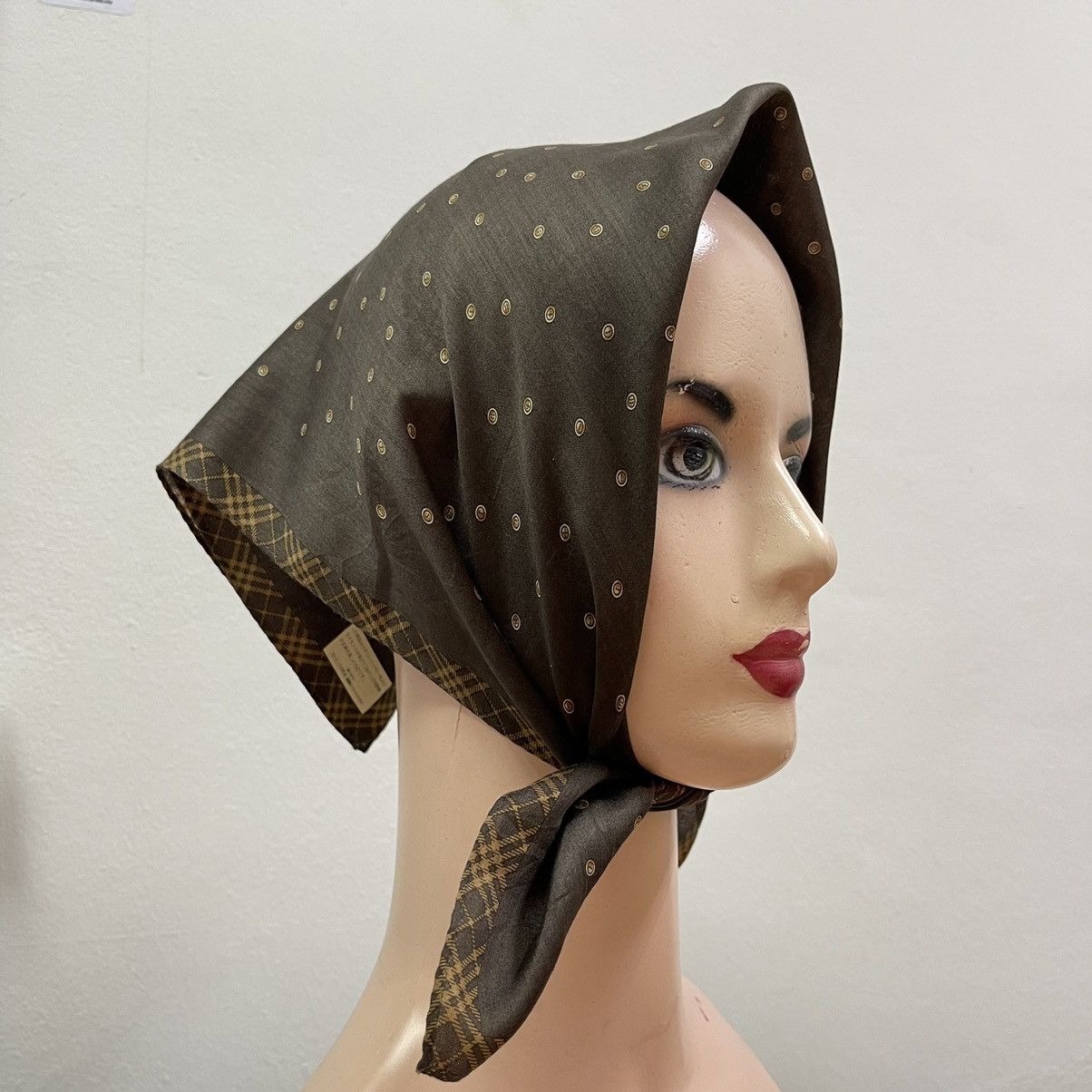 BURBERRY BANDANA HANDKERCHIEF NECKERCHIEF HEADBAND TURBAN
