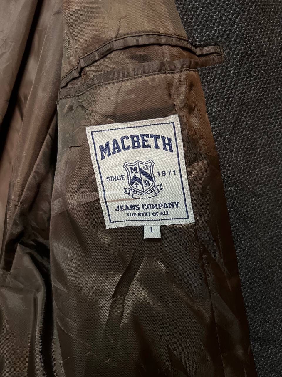 Macbeth MACBETH BLAZER SIZE L FOR MEN Size 42L - 10 Thumbnail