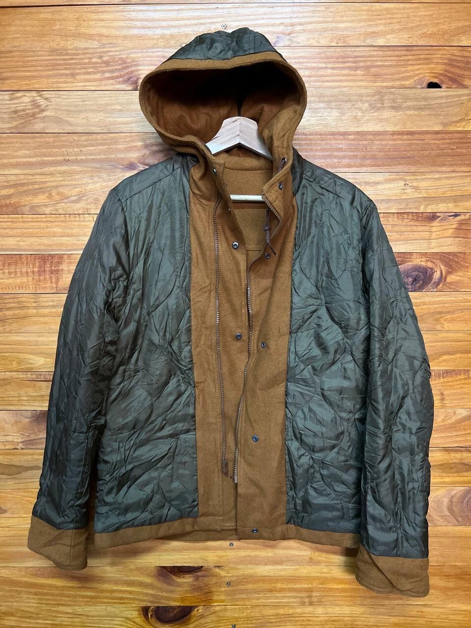 Global Work GLOBAL WORK HOODIE WOOL FIELD JACKET Size US M / EU 48-50 / 2 - 11 Thumbnail