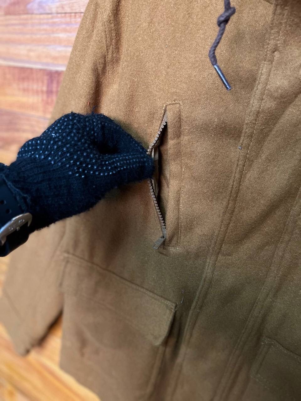 Global Work GLOBAL WORK HOODIE WOOL FIELD JACKET Size US M / EU 48-50 / 2 - 5 Thumbnail