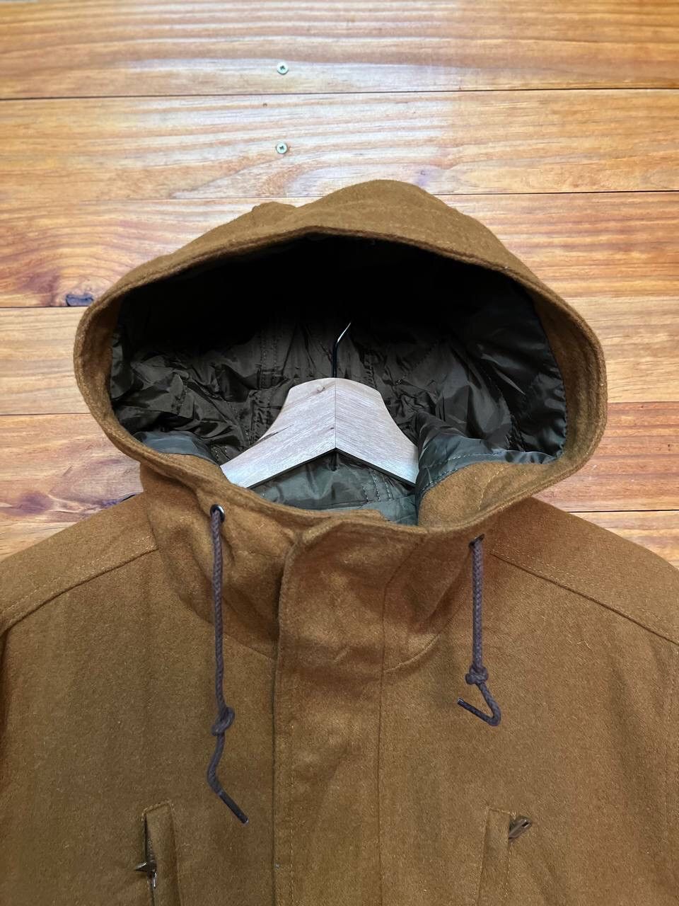 Global Work GLOBAL WORK HOODIE WOOL FIELD JACKET Size US M / EU 48-50 / 2 - 8 Thumbnail