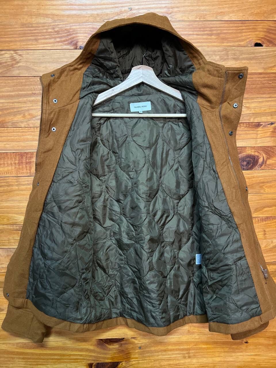 Global Work GLOBAL WORK HOODIE WOOL FIELD JACKET Size US M / EU 48-50 / 2 - 10 Thumbnail