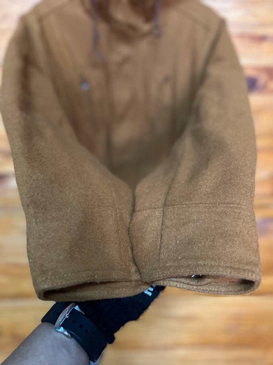 Global Work GLOBAL WORK HOODIE WOOL FIELD JACKET Size US M / EU 48-50 / 2 - 7 Thumbnail